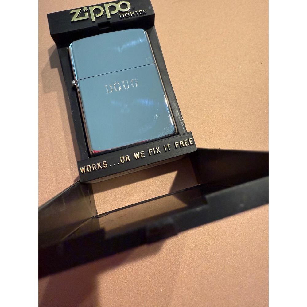 Zippo Lighter Bradford PA Personalized Doug Collectible Vintage‎